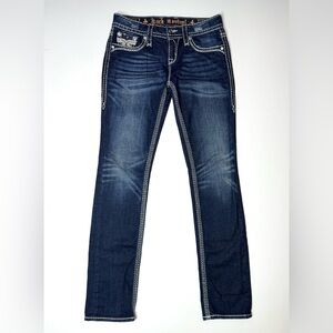 Rock Revival Blue Straight Leg Jeans